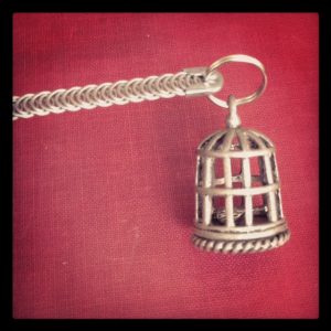 Silver Bird Cage