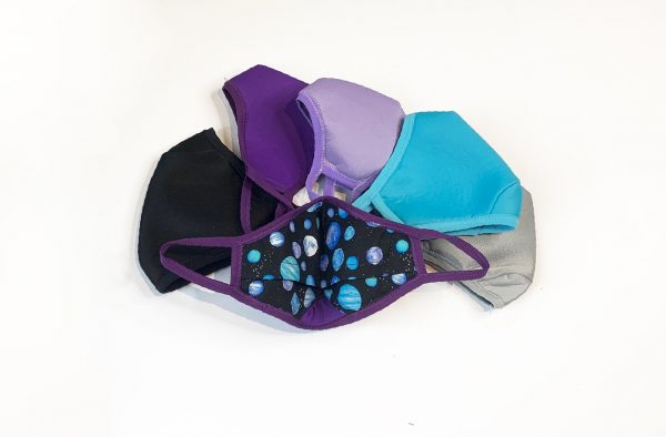 Black face mask